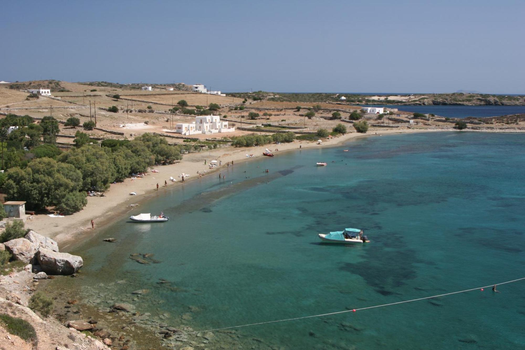 Filoxenia By Grispos Villas Schoinoussa Bagian luar foto